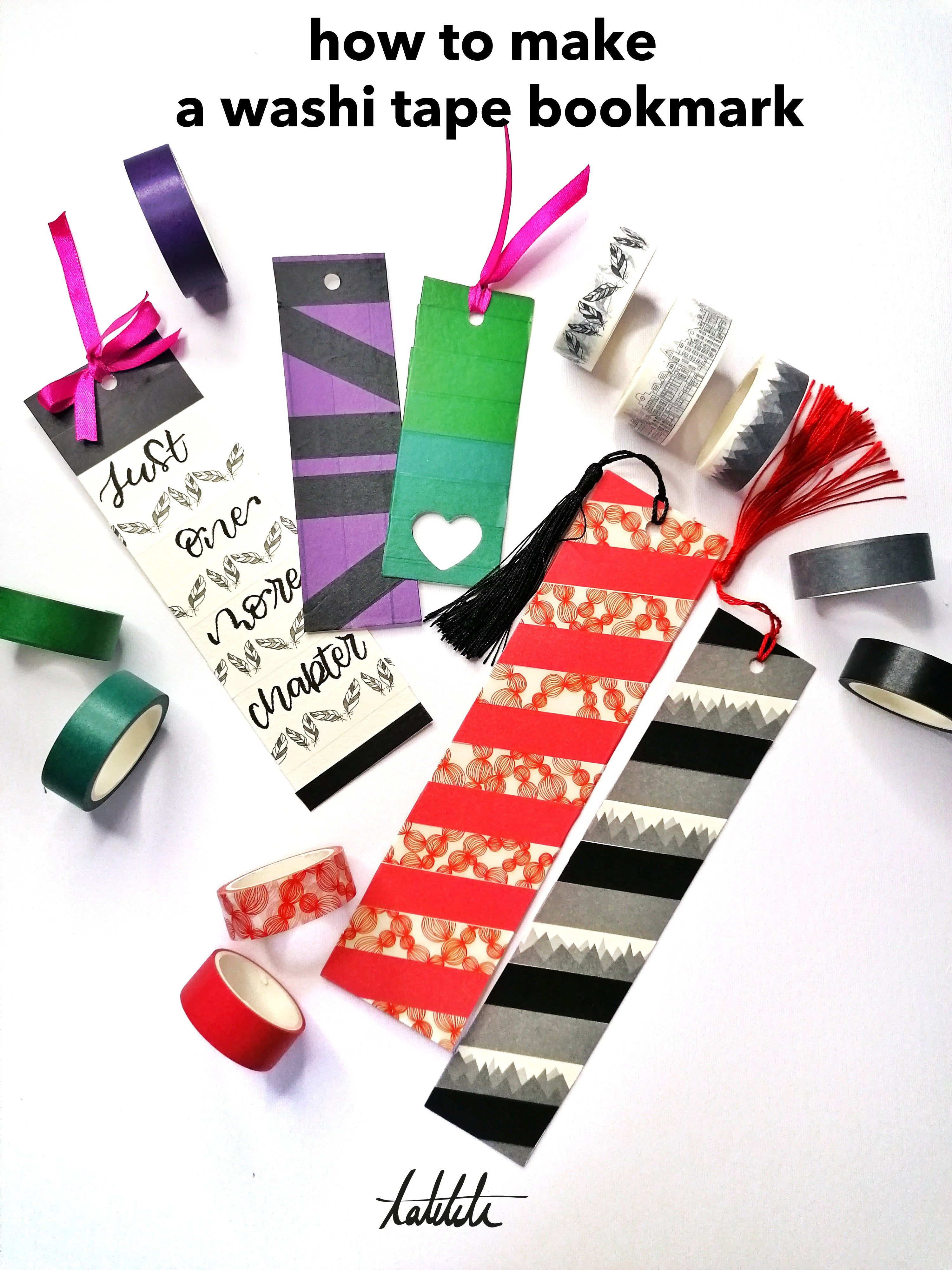 How to Make a DIY Washi Tape Letter