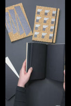 Load and play video in Gallery viewer, A5 hardcover notebook - stairs design - "architecture collection"
