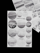 Load image into Gallery viewer, black and white clouds stickers - takkti