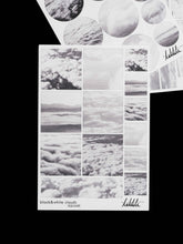 Load image into Gallery viewer, black and white clouds stickers - takkti