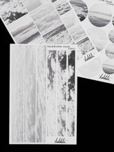 Load image into Gallery viewer, black and white clouds stickers - takkti