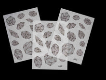 Load image into Gallery viewer, "oops" diamond washi paper stickers - takkti