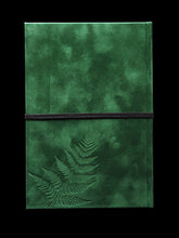 Load image into Gallery viewer, A5 hardcover BOUND notebook - fern design - "midnight garden collection" - takkti