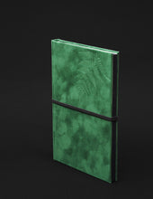 Load image into Gallery viewer, A5 hardcover BOUND notebook - fern design - "midnight garden collection" - takkti