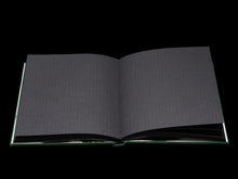 Load image into Gallery viewer, A5 hardcover BOUND notebook - palm design - "midnight garden collection" - takkti