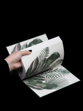 Load image into Gallery viewer, A5 hardcover BOUND notebook - palm design - "midnight garden collection" - takkti