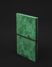 Load image into Gallery viewer, A5 hardcover BOUND notebook - palm design - "midnight garden collection" - takkti