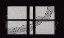Load image into Gallery viewer, A5 linen hardcover - cover only! - "lines collection" 3 designs - takkti