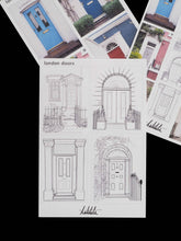 Load image into Gallery viewer, london doors stickers - takkti