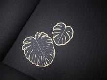 Load image into Gallery viewer, monstera leaves kraft paper stickers - takkti