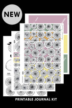 Load image into Gallery viewer, inkjuicy lemons printable bullet journal kit takkti