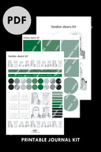 Load image into Gallery viewer, london doors printable kit PDF - takkti