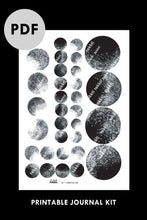 Load image into Gallery viewer, speckled circles printable kit PDF - takkti