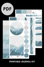 Load image into Gallery viewer, stormy sea printable kit PDF - takkti