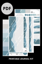 Load image into Gallery viewer, stormy sea printable kit PDF - takkti