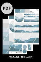 Load image into Gallery viewer, stormy sea printable kit PDF - takkti