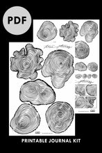 Load image into Gallery viewer, tree stumps printable kit PDF - takkti