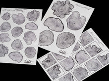 Load image into Gallery viewer, tree stumps stickers - takkti