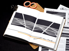 Load image into Gallery viewer, wave lines printable kit PDF - takkti