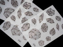 Load image into Gallery viewer, &quot;oops&quot; diamond washi paper stickers - takkti
