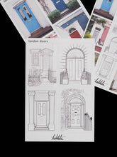 Load image into Gallery viewer, london doors stickers - takkti
