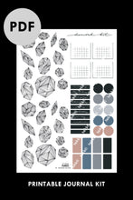 Load image into Gallery viewer, diamond printable kit PDF - takkti
