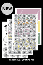Load image into Gallery viewer, inkjuicy lemons printable bullet journal kit takkti
