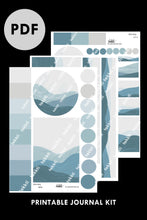 Load image into Gallery viewer, stormy sea printable kit PDF - takkti

