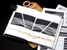 Load image into Gallery viewer, wave lines printable kit PDF - takkti
